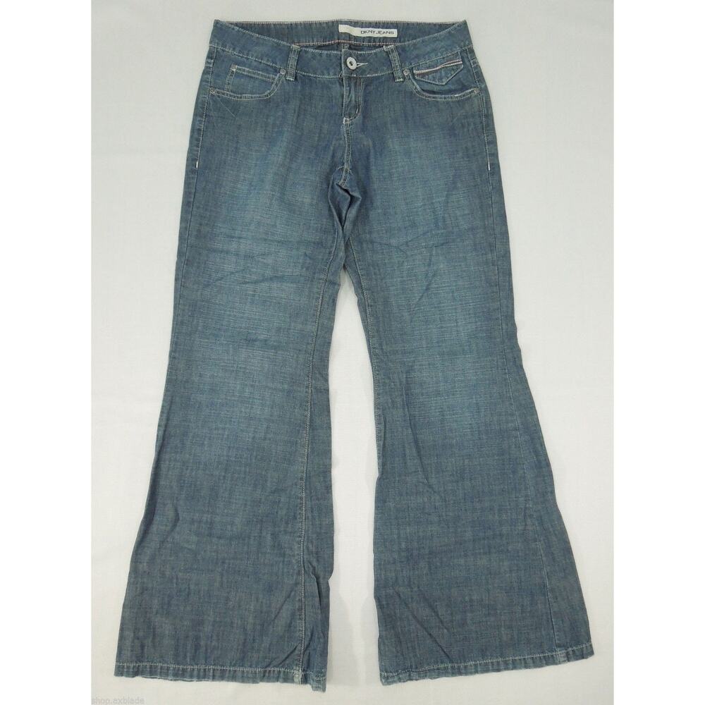 DKNY JEANS Jeans Pants size 29 Flare Leg Lightweight